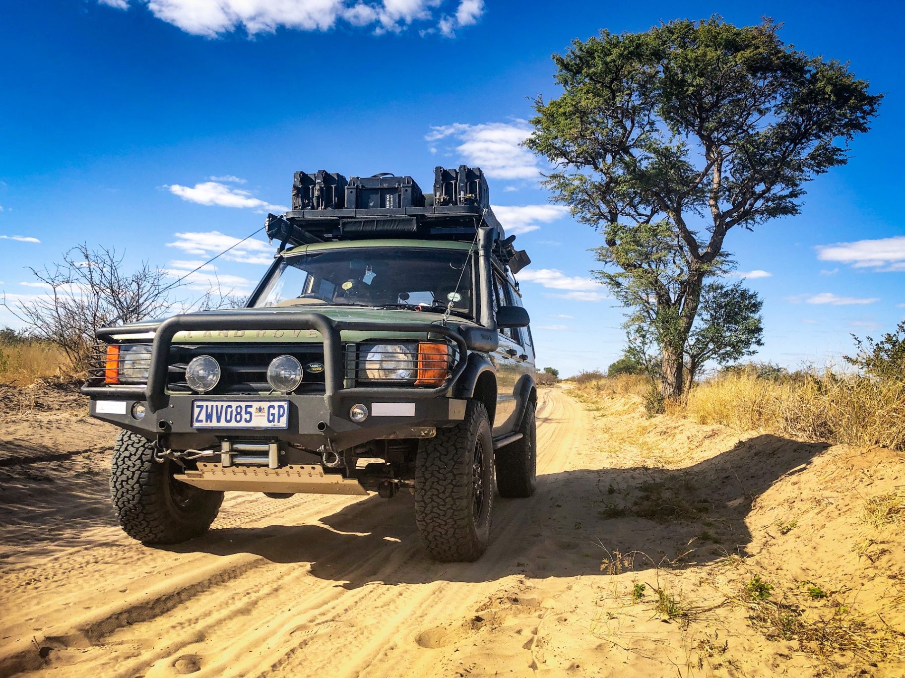 4x4 auf namibischer Schotterpiste – Cover für das kostenlose Selbstfahrer-eBook